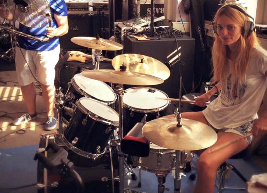 Verry on Drums, Proberaum